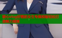 糖心vlog好看的女生专属模板轻松打造魅力视频