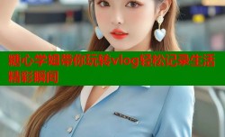 糖心学姐带你玩转vlog轻松记录生活精彩瞬间