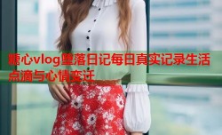 糖心vlog堕落日记每日真实记录生活点滴与心情变迁