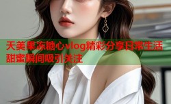 天美果冻糖心vlog精彩分享日常生活甜蜜瞬间吸引关注