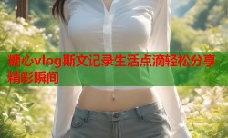 糖心vlog斯文记录生活点滴轻松分享精彩瞬间
