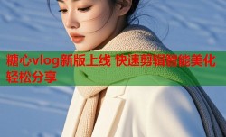 糖心vlog新版上线 快速剪辑智能美化轻松分享