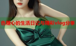 色糖心的生活日记与精彩vlog分享