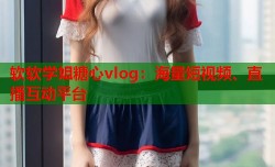 软软学姐糖心vlog：海量短视频、直播互动平台