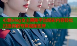心糖vlog女主揭秘平台精彩内容轻松打造你的专属视频世界