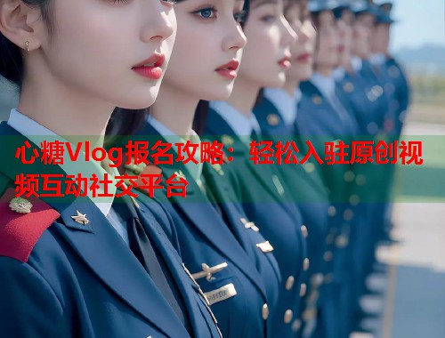 心糖Vlog报名攻略：轻松入驻原创视频互动社交平台  第1张