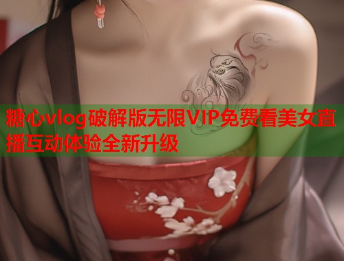 糖心vlog破解版无限VIP免费看美女直播互动体验全新升级  第2张