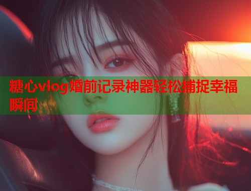 糖心vlog婚前记录神器轻松捕捉幸福瞬间  第1张